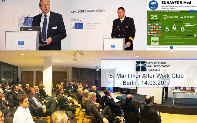 KDFC_MHF_Bericht8MAWC_2017-03-14_v1 8. Maritimer After Work Club 2017 vom Maritimen Hauptstadt Forum in der Europäischen Kommission in Berlin