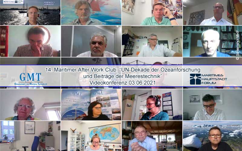 14. Maritimer After Work Club 2021 online vom Maritimen Hauptstadt Forum